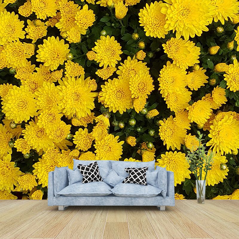 Photography Flower Mural Mildew Resistant Wallpaper Sleeping Room Wall Mural