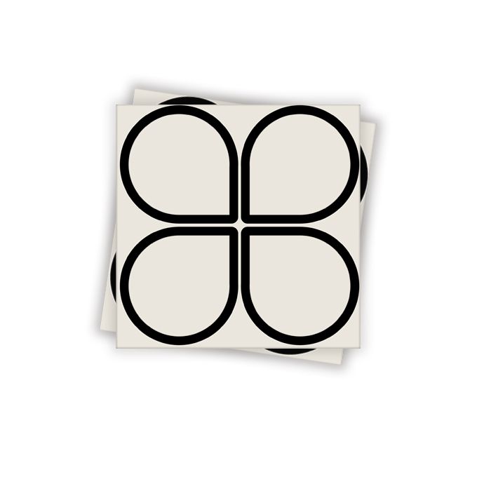 Pattern Printing Peel & Stick Tile Square Water Resistant Single Tile