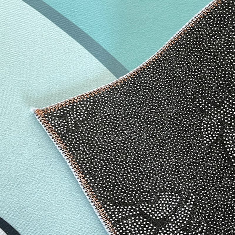 Contemporary Plant Rug Area Carpet Anti-Slip Washable Rug for Living Room