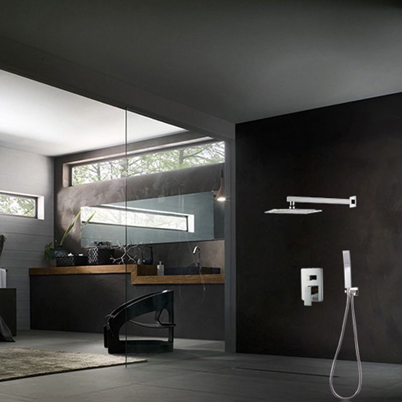 Modern Style Shower System Ceiling Mounted Spot Resist Handle Lever Shower System