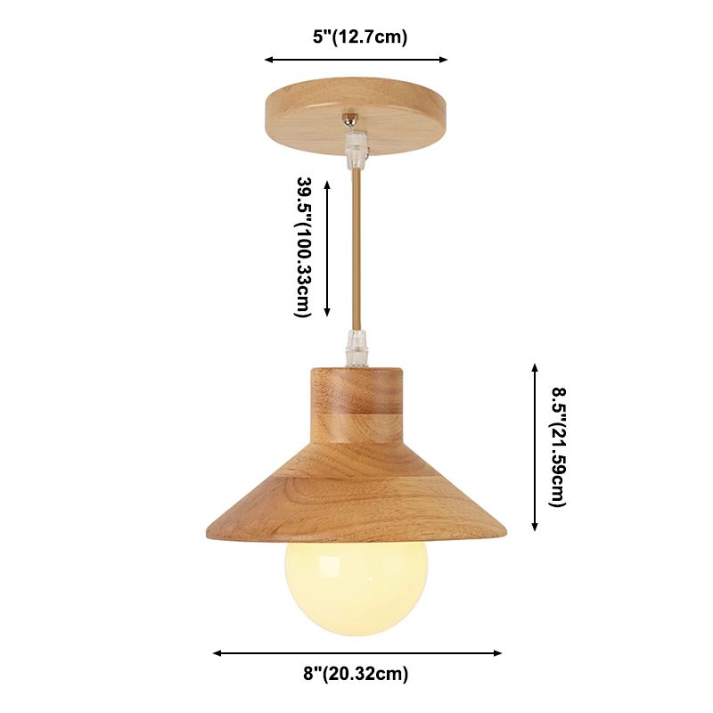 Lampe à suspension à 1 lumière