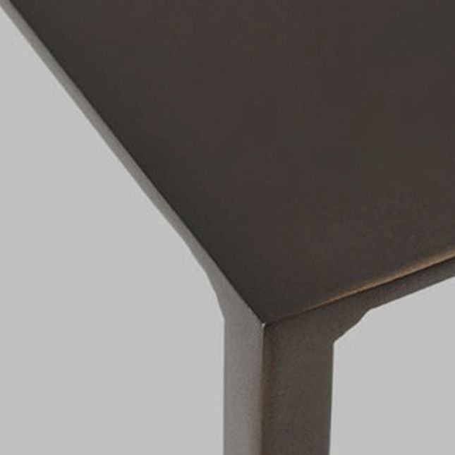 Square Metal Table Frame Base Design Medieval Modern Style Side Table