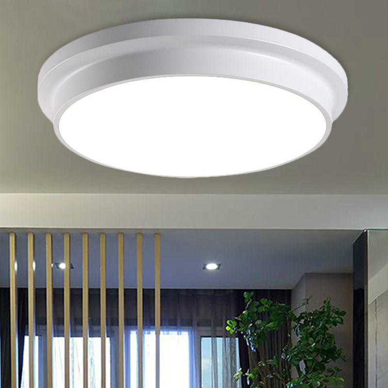 Nordic Macaron Farbige Decke Licht Runde Form Acryl Flushmount Light for Child Bedroom