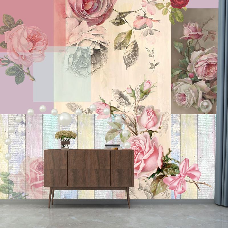 Environment Friendly Wall Mural Wallpaper Plants Sitting Room Wall Mural