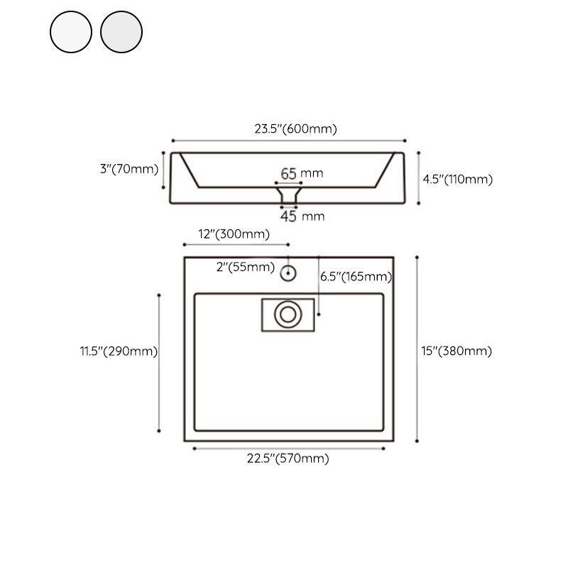 Modern Stone Bathroom Sink Square No Craftsmanship Bathroom Sink
