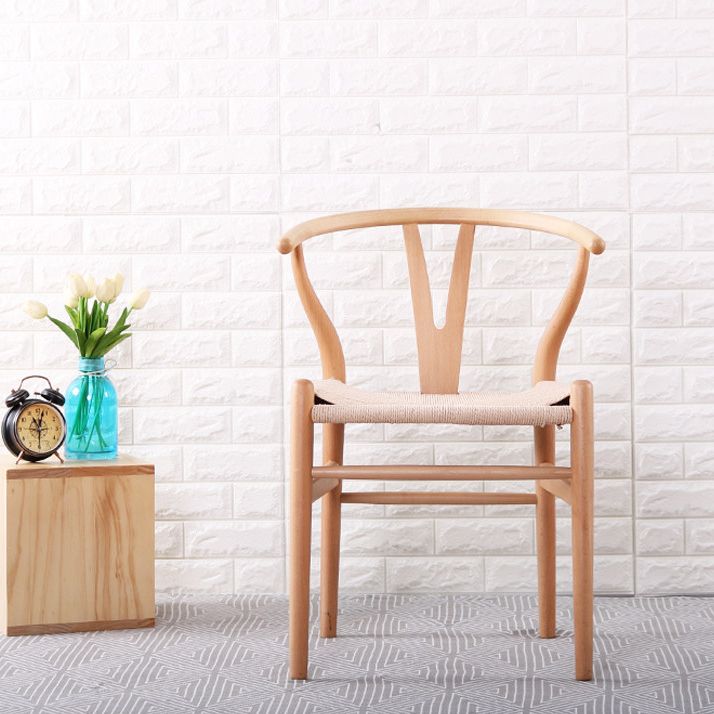 Dining Room Armless Dining Chair Home Wood Parsons Dining Chair