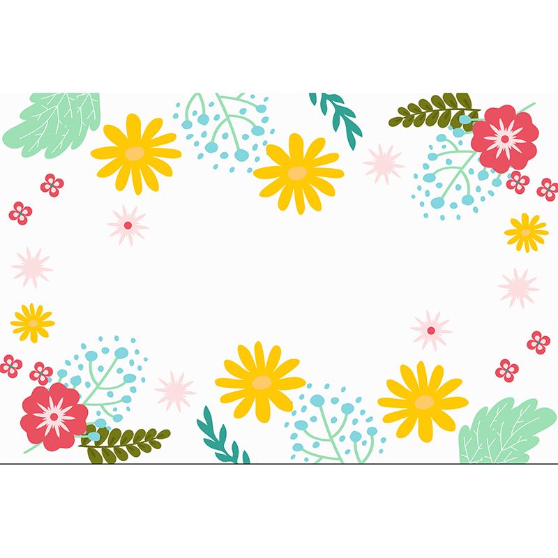 Tropical Plants Wall Mural Wallpaper Decorative Eco-friendly for Bedroom