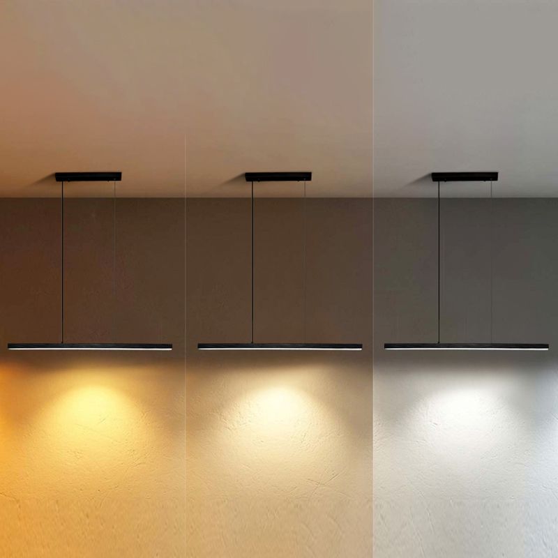 Nordic Modern Style Island Lamp Simple LED Ceiling Chandelier for Dine Room