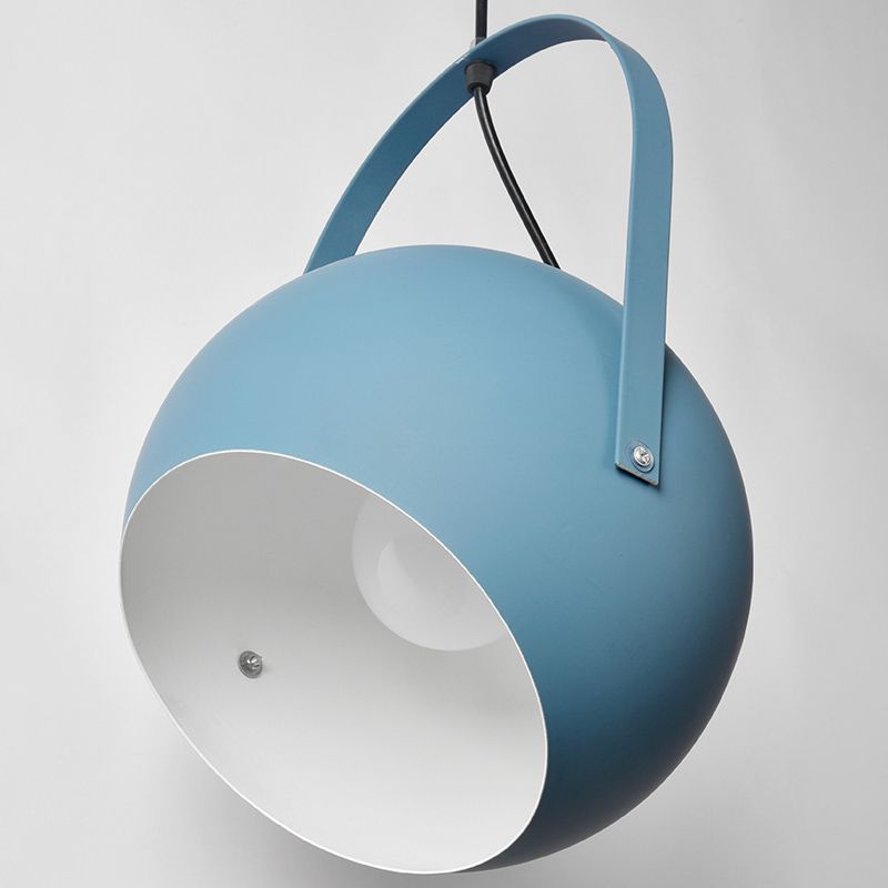 1 Light Metal Pendant Lighting Fixtures Modern Pendulum Dining Room Hanging Pendant Lights