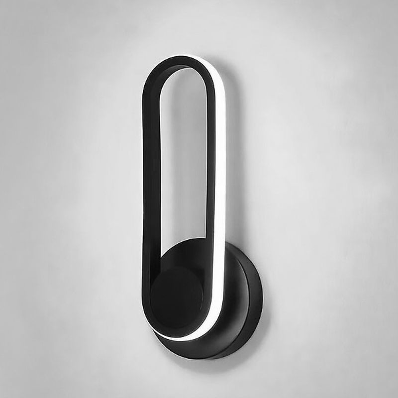 Modern Style Wall Sconce Rotatable LED Wall Mount Lamp for Living Room