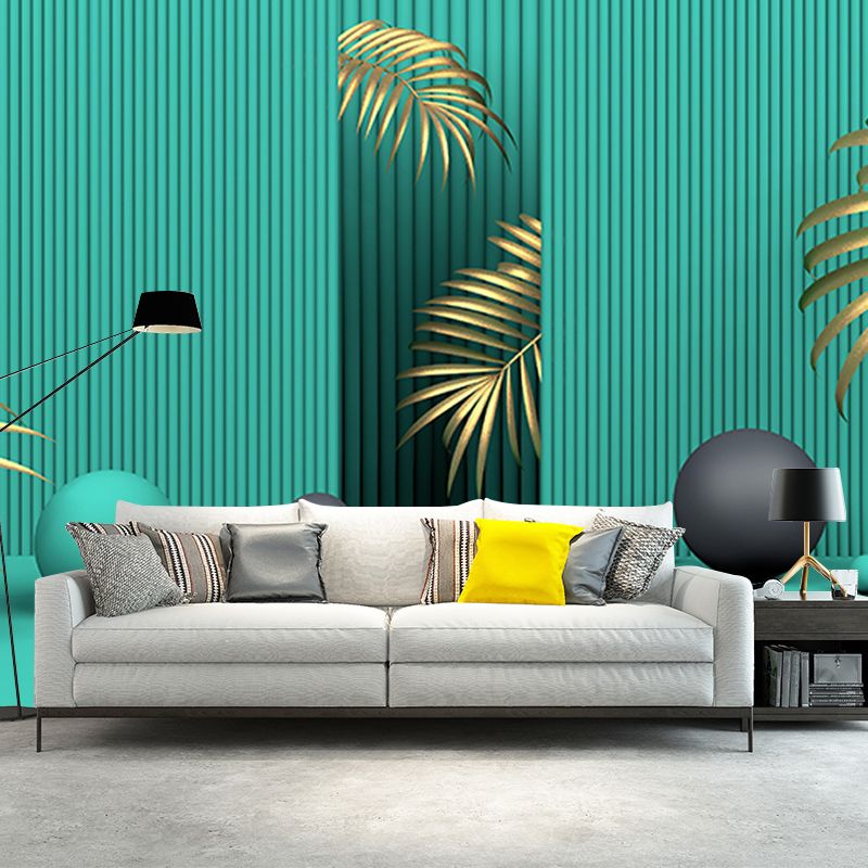 Environment Friendly 3D Artistic Illusion Mural Decorative Wallpaper for Living Room