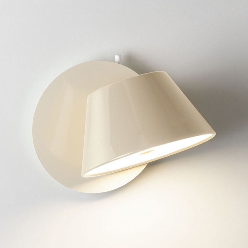 Nordic 1 - Light LED Wall Light Adjustable Iron Wall Sconce in 3 Colors