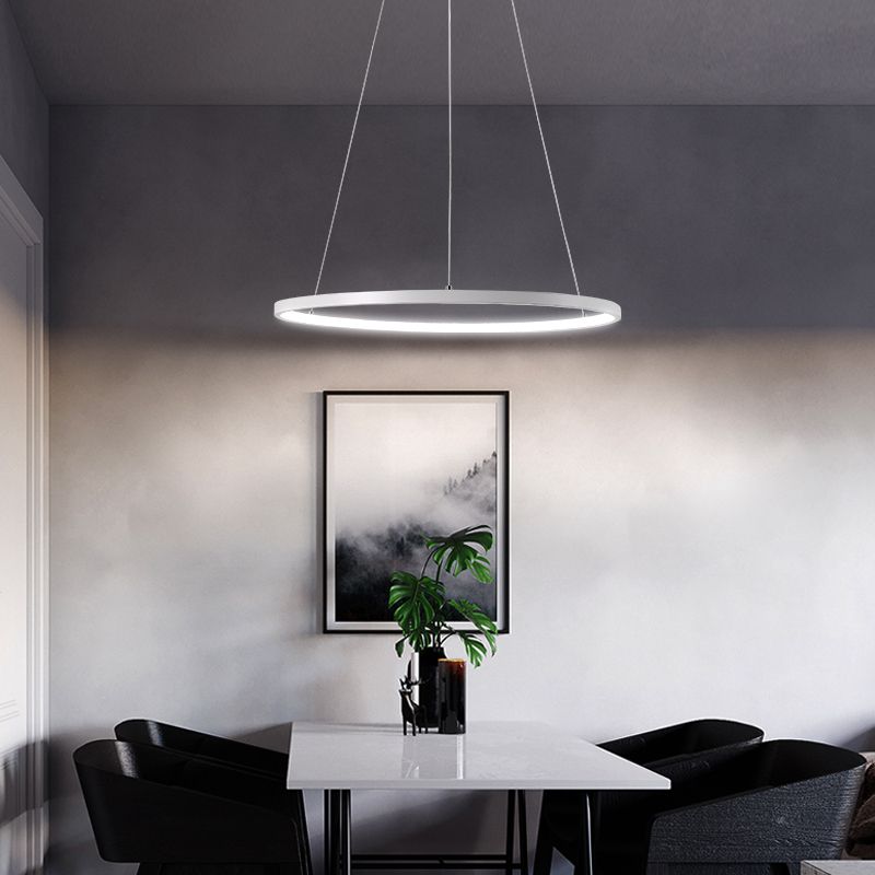 Forme de roue moderne Chandelier Light Metal 1 lustre d'éclairage léger