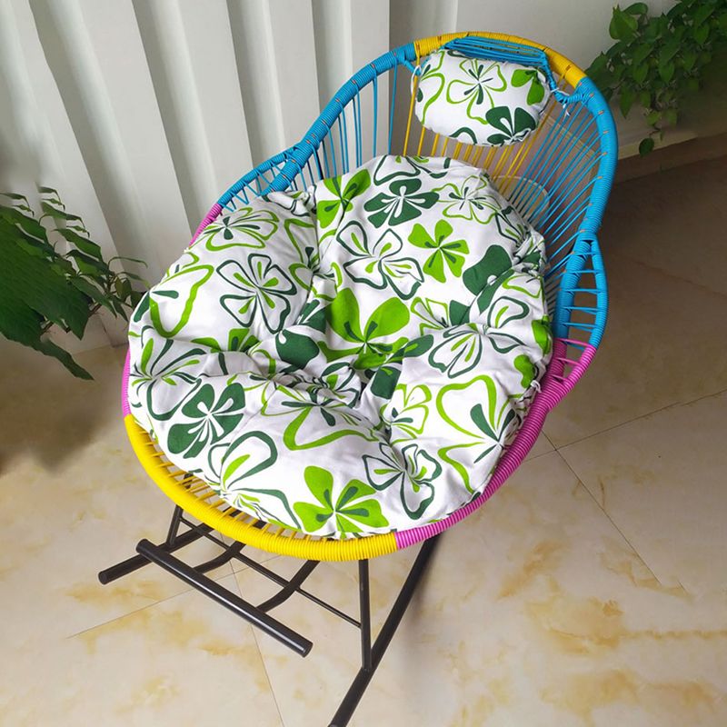 Modern Minimalist Rocker Chair Metal Frame Spindle Rocker Chair for Home