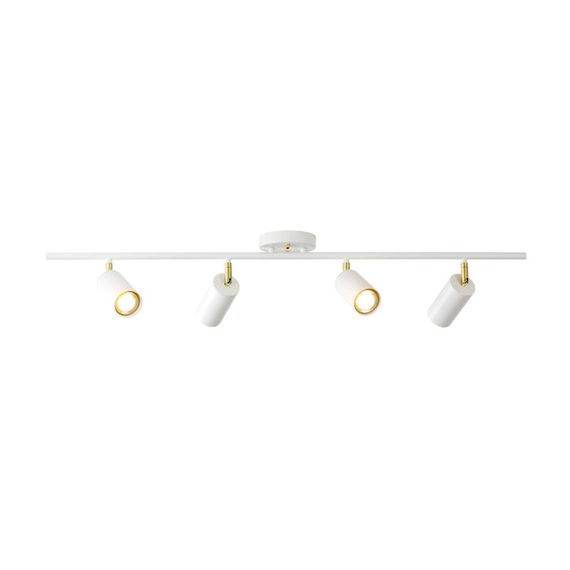 Metal Half Cylinder Flush Ceiling Light Modern Multi-Lights Flush Ceiling Light Fixtures