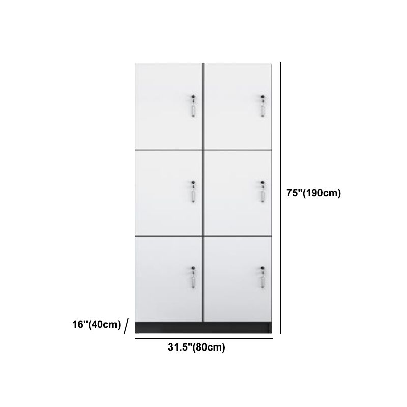 Engineered Wood Hinged Door Storage Cabinet Contemporary Cabinet for Bathroom