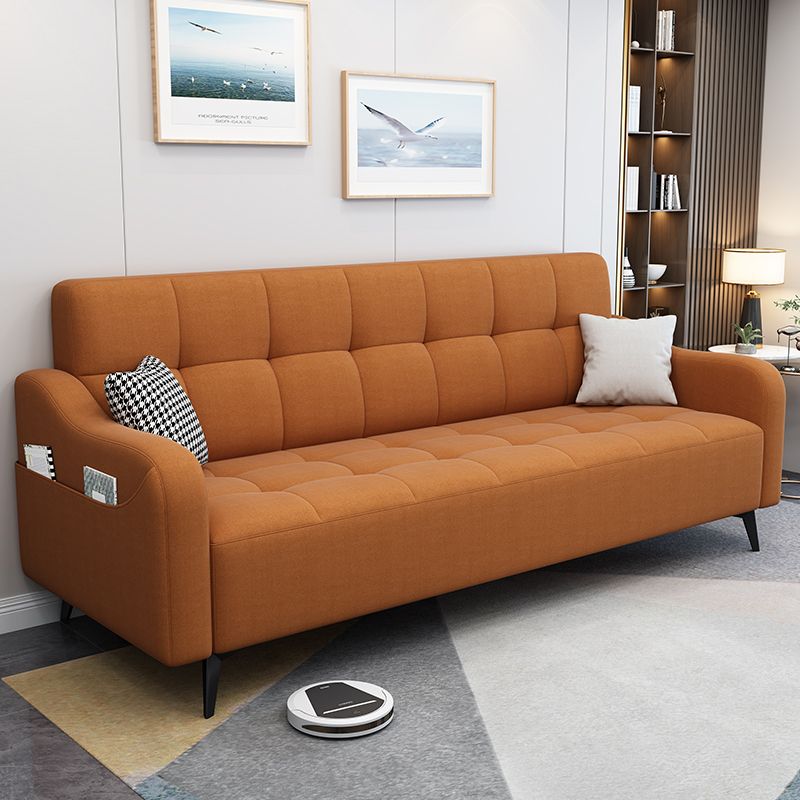 Modern Linen Charles Of London Sofa with Storage Bag for Living Room, Apartment
