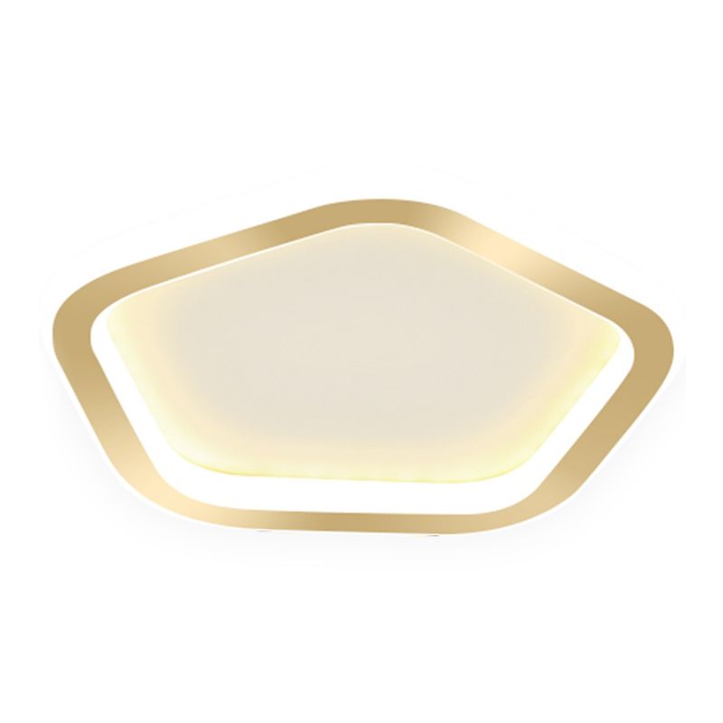 Plafonnier LED Ultra-mince à 1 lumière, nouveau plafonnier moderne en fer pour couloir