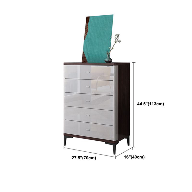 15.6-inch W Contemporary Dresser Manufactured Wood Storage Chest