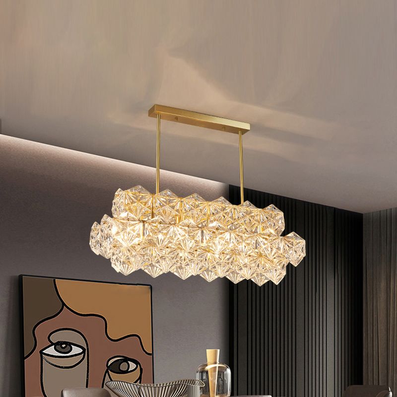 4 Light Kitchen Island Pendant Linear Pendant Lighting Island Light Fixtures