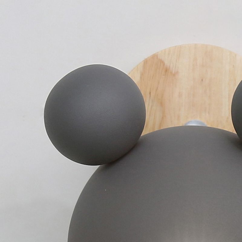 Estilo moderno Diclas de pared Nórdica Nórdica Malas de la cabeza en forma de mouse en forma de mouse para la cabeza para la cama