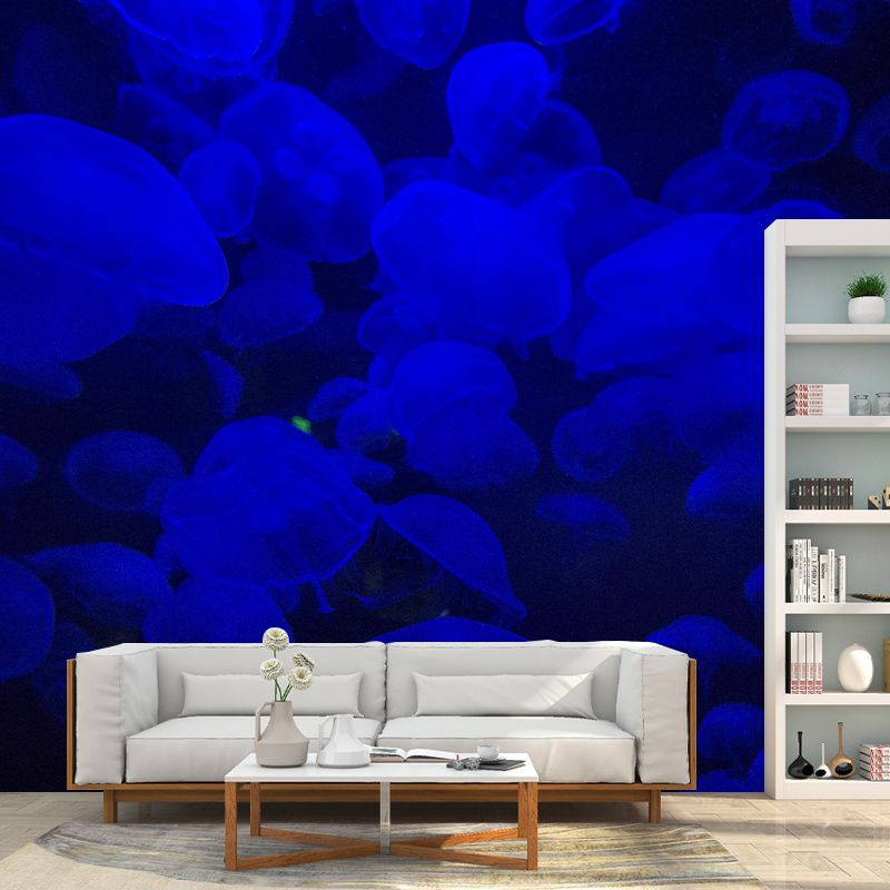Sea Creatures Murals Moisture Resistant Contemporary Sleeping Room Wall Decoration