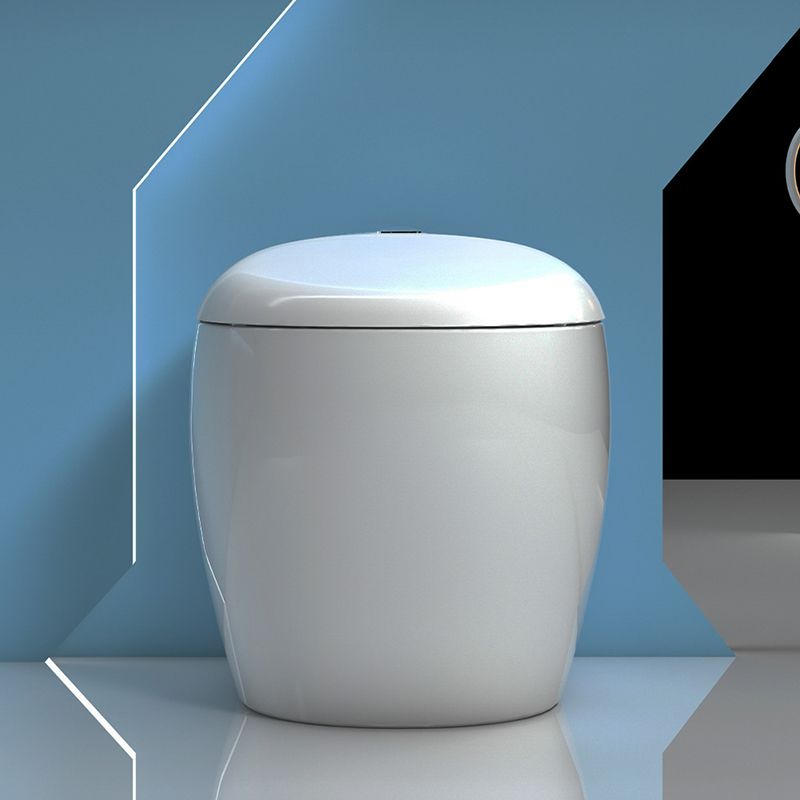 Modern Polished Finish Ceramic Toilet Indoor All-In-One Toilet Bowl