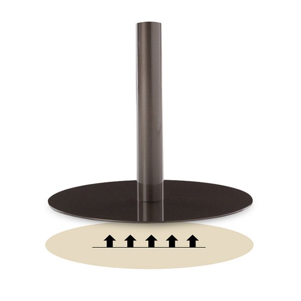 Metal Traditional Luxury Round Dining Table Marble Indoor Table Top with Pedestal Base