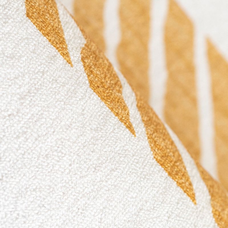 Freizeit Teppich Teppich Moderner Streifenmuster Teppich Polyester Waschbar Teppich mit Rutsch-Rücken