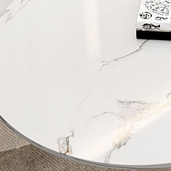 Nordic Glam Sintered Stone Dining Table Set 1/4/5/7 Pieces Oval Dining Table Set for Home