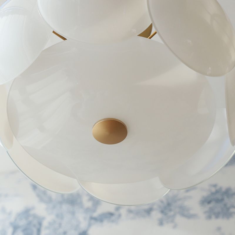 Plafonnier en forme d'anneau, Style créatif moderne, montage encastré en fer pour salle à manger