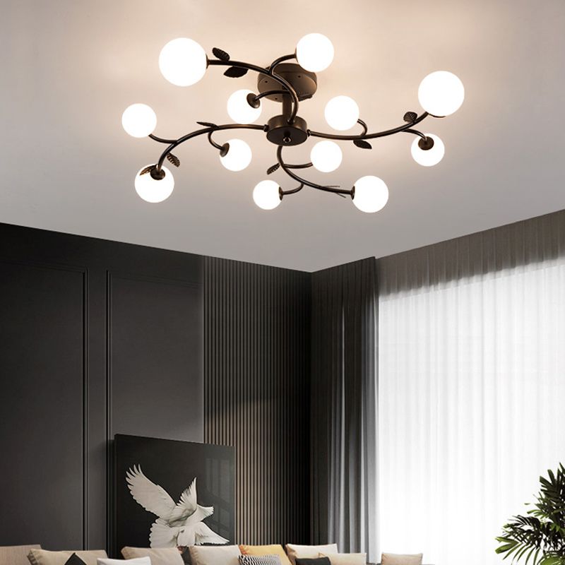 Luz de montaje de vidrio esférico de cristal esférico de montaje de descarga industrial