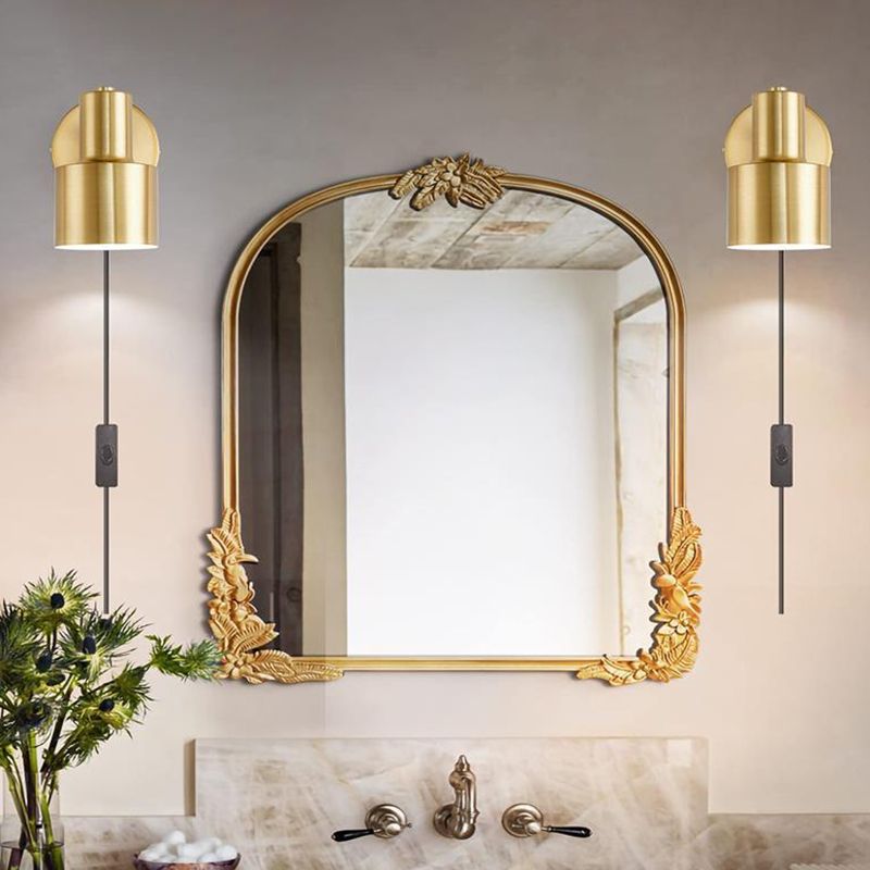 Post Modern Industrial Bath Sconce 1 - Light Adjustable Bathroom Vanity Lighting