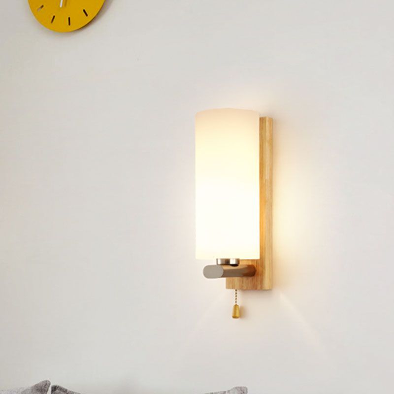 Log de pared cilindroide de color logar