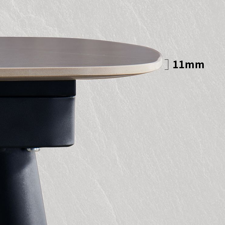 Matte Finish Stone Dining Table Set for Home 1/2/5/7 Pcs Modern Dinette Set