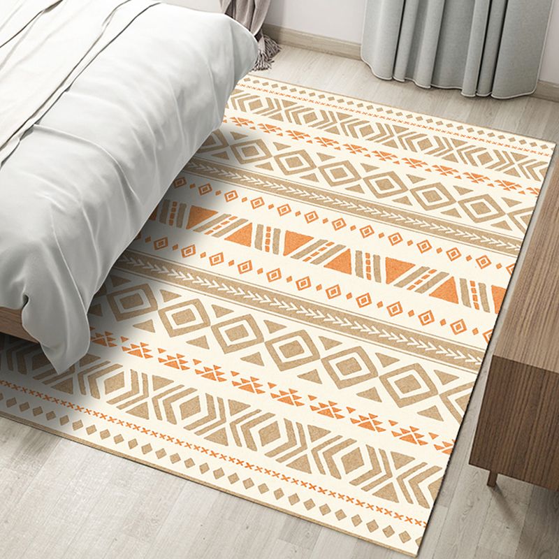 Élégant Multicolor Antique Carpet Polyester Spowead Rapis d'intérieur Tapis résistant à la décolle