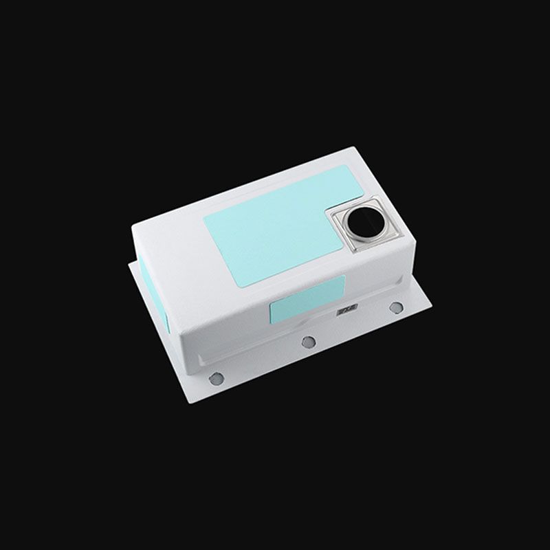 Modern Kitchen Sink Stainless Rectangular Water Purification Sink with Faucet