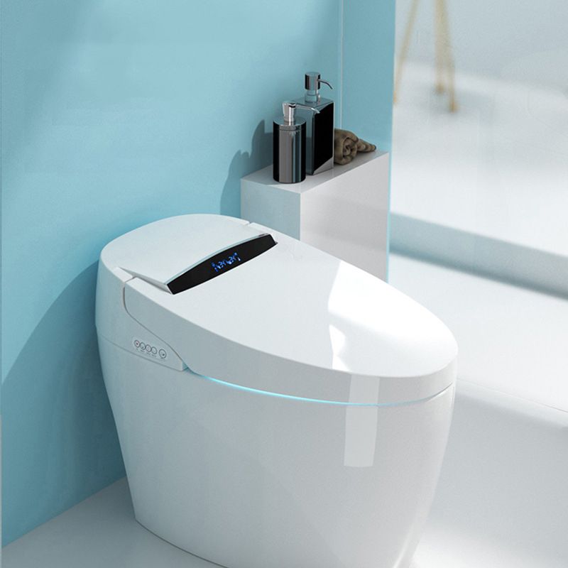 Modern Floor Mount Toilet Bowl Siphon Jet Bidet Toilet with Seat for Bathroom