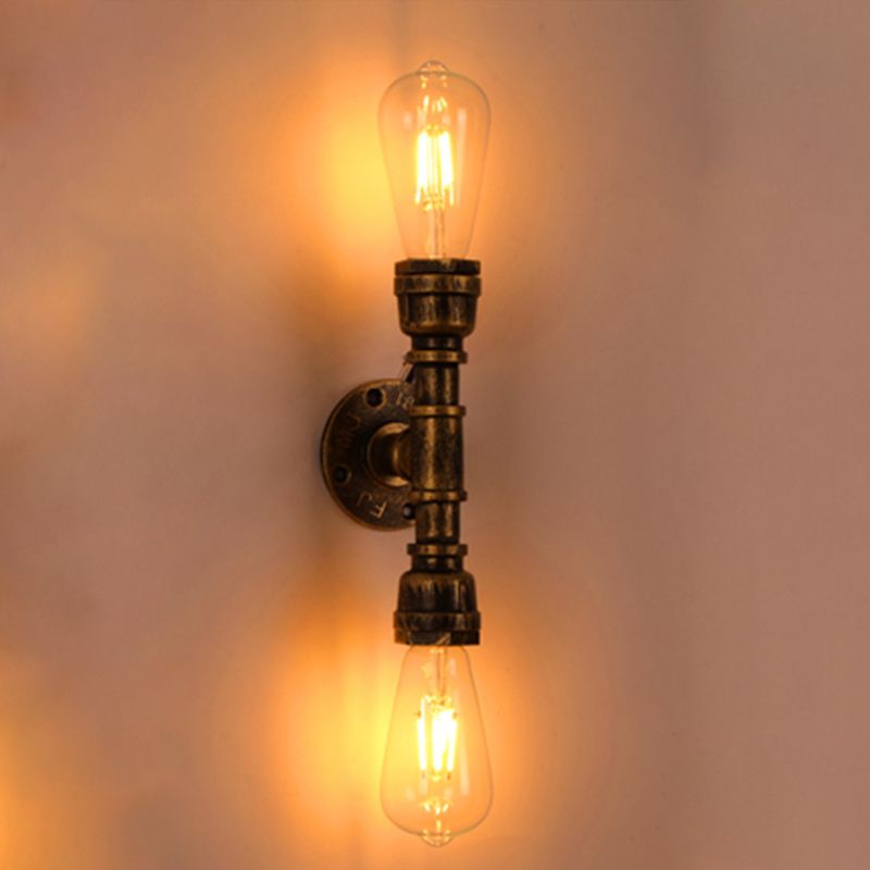 Rohrwand montierte Leuchte Industrie -Metallwandleuchten für das Restaurant