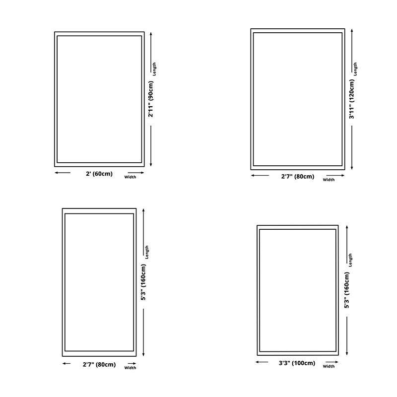 Modern gebied tapijt funky bruin tapijt woonkamer wasbaar polyester tapijt met niet-slip rug