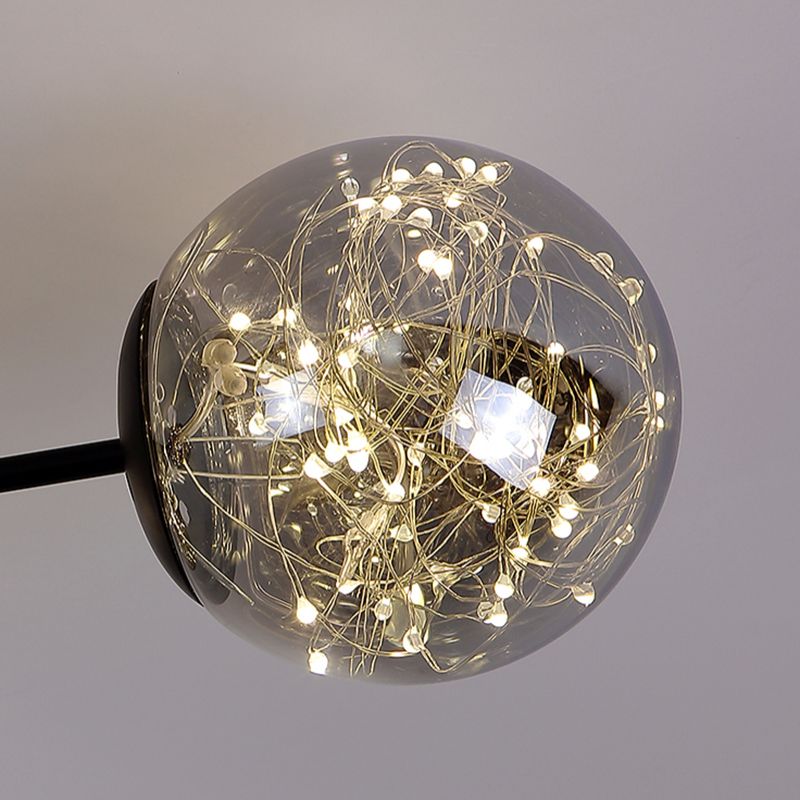 Creative Sputnik Flush Mount Light Contemporary Bedroom Living Room Ceiling Light
