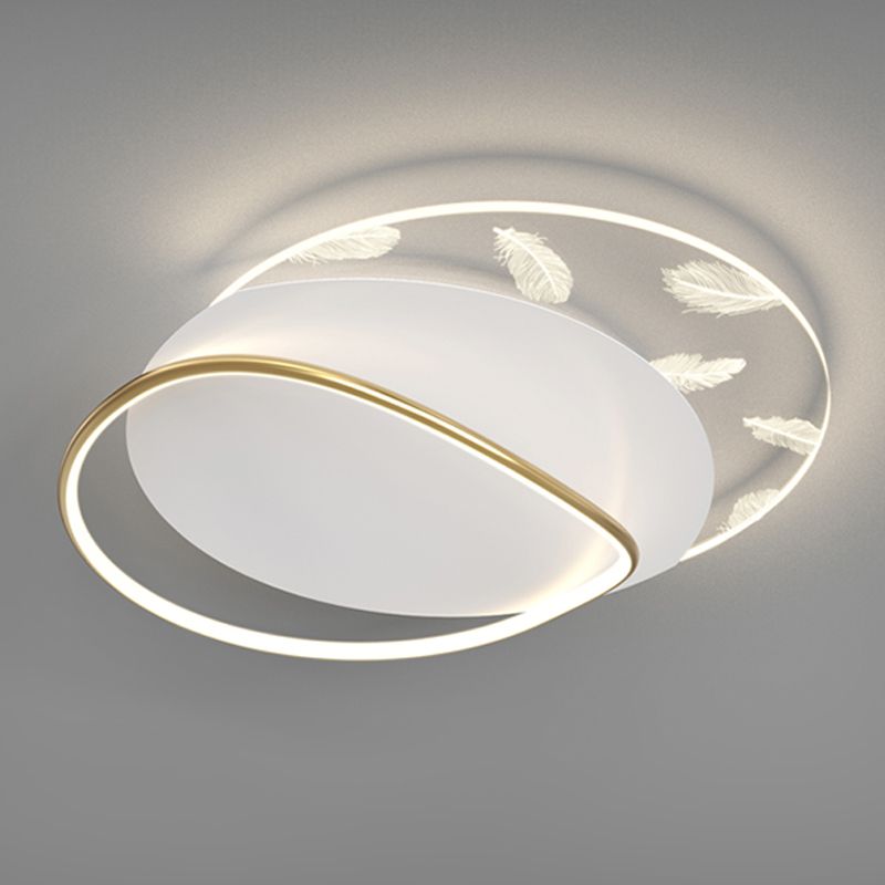 Plafonnier 2 lumières plafonnier moderne en métal pour restaurant