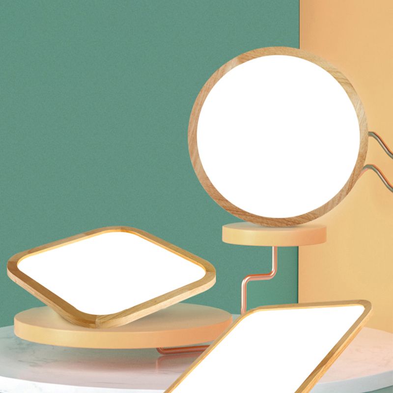 Modern Geometric Shape Ceiling Lamp Acrylic 1 Light Flush Mount for Living Room Bedroom