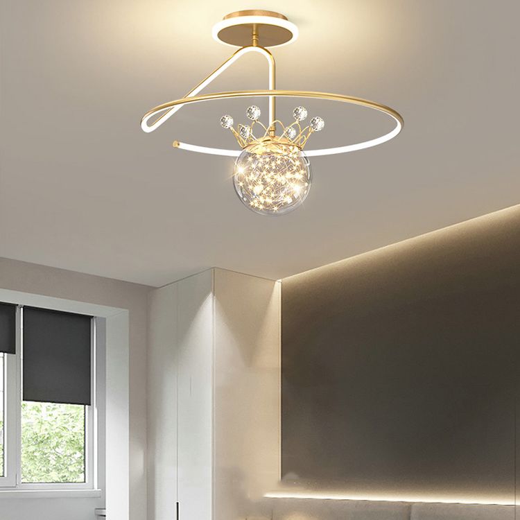 Forme de balle LED PLADIER LAMPLE MODER