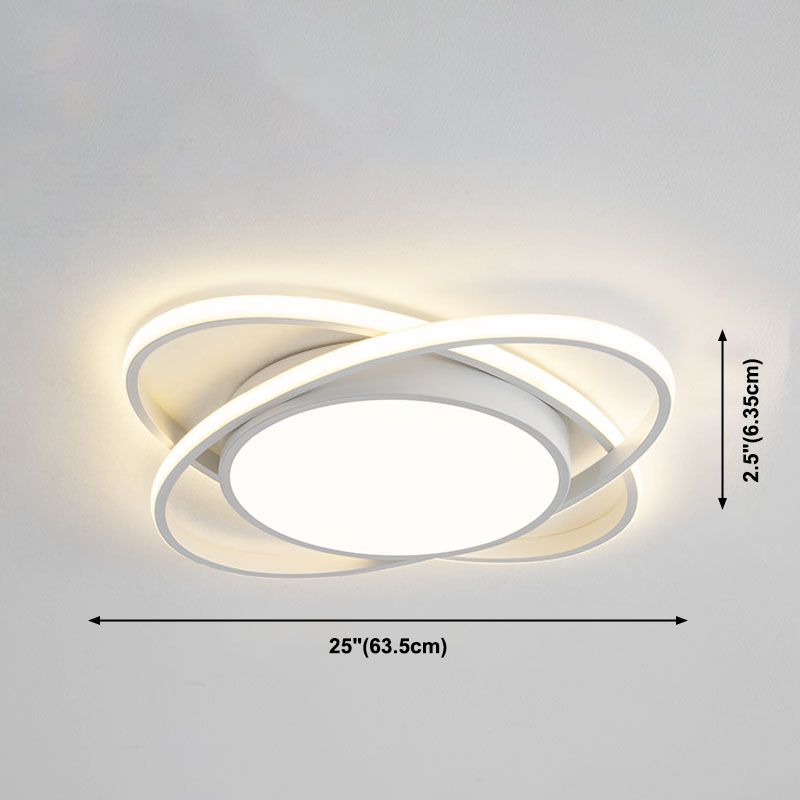 Flush contemporain Mount Ceiling Lights Circle Led Flush Mount Ceiling Light Fixtures