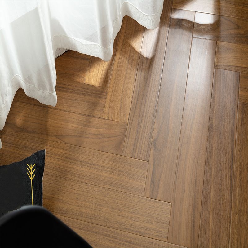 Solid Wood Laminate Plank Flooring Medium Color Laminate Flooring