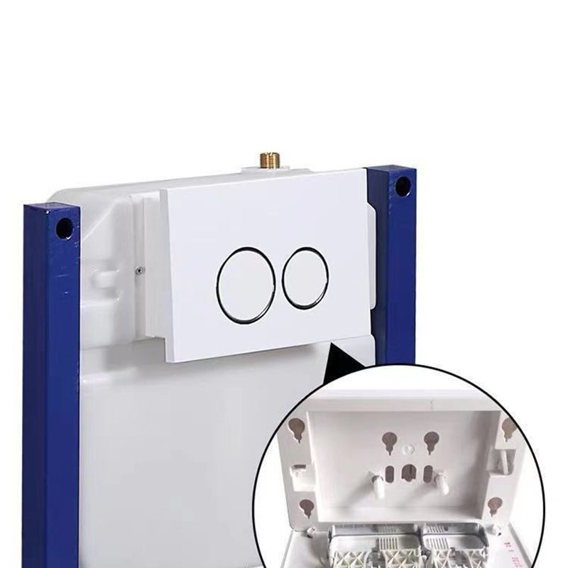 Modern Wall Mount Toilet Bowl 1-Piece Urine Toilet with Slow Close Seat for Washroom