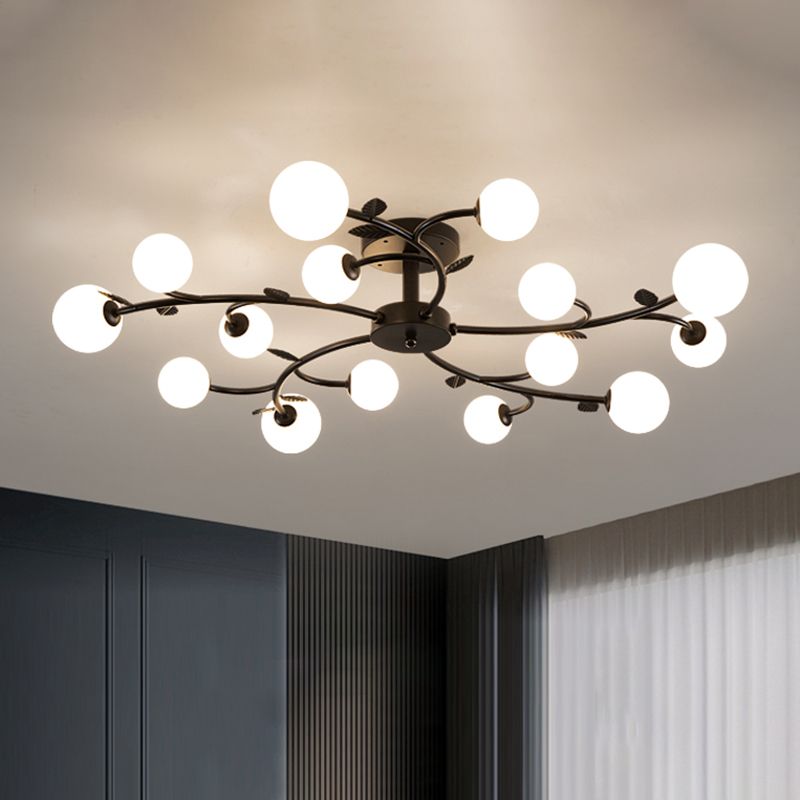 Luz de montaje de vidrio esférico de cristal esférico de montaje de descarga industrial