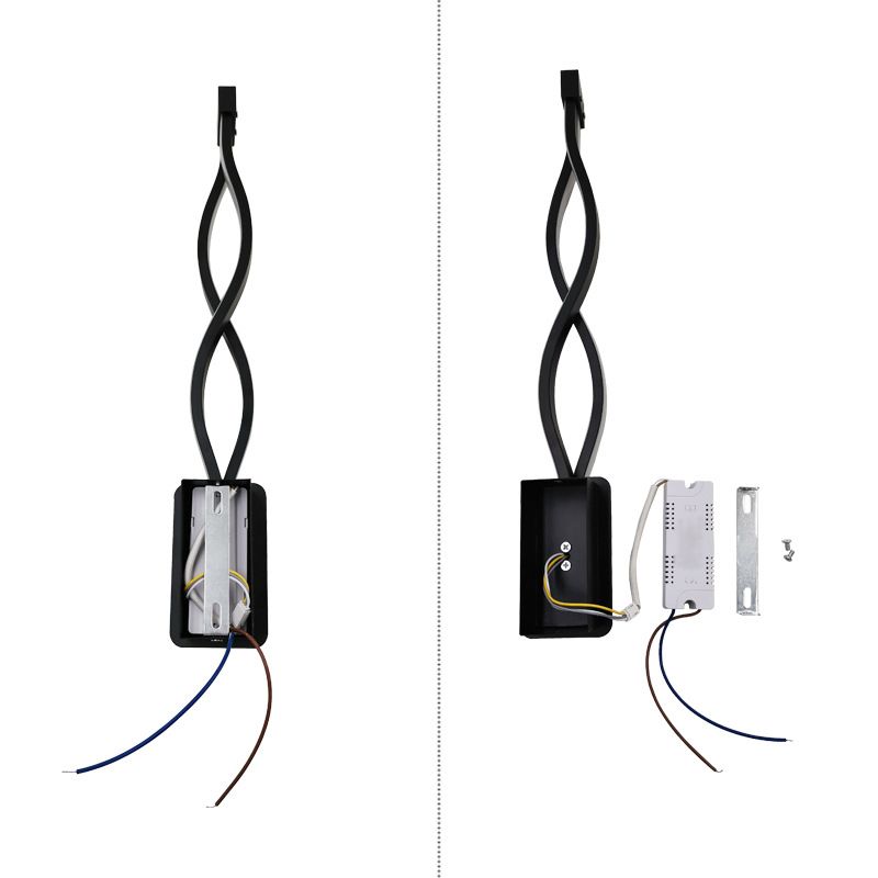 Linear Aluminum Wall Light Minimalism 1-light Wall Sconce for Living Room