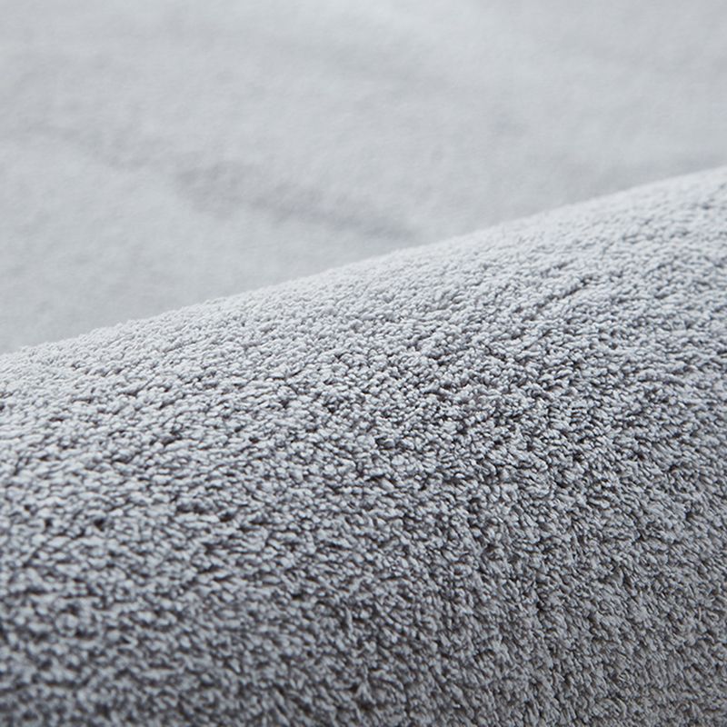 Ronde gewone shag tapijt polyester casual binnen tapijt niet-slip achterste ruggengiert tapijt voor woonkamer